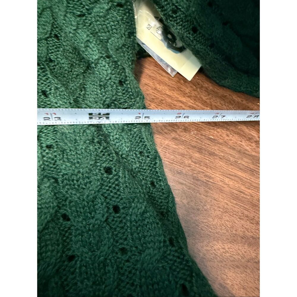 Max Studio Green Open Cardigan Women’s Size 3X NEW WITH TAGS - Picture 10 of 11